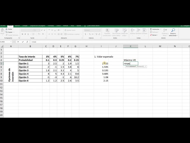 Cómo calcular el valor esperado en Excel: Guía completa y ejemplos